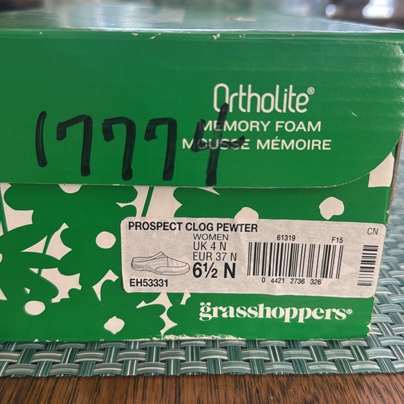 NWT - Grasshoppers Ortholite Prospect Clog - Size 6.5N - Picture 10 of 10